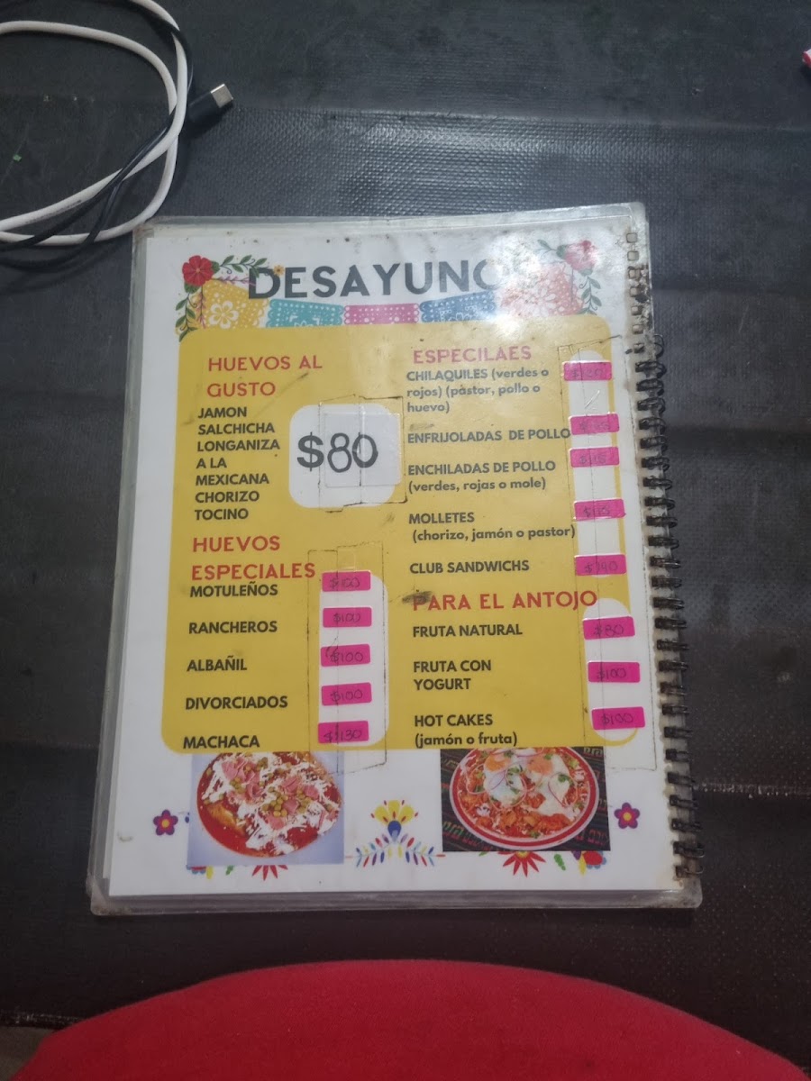 El Sazón Mexicano Menu - Image 1