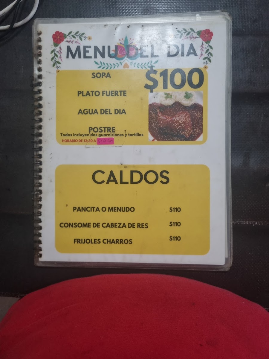 El Sazón Mexicano Menu - Image 2