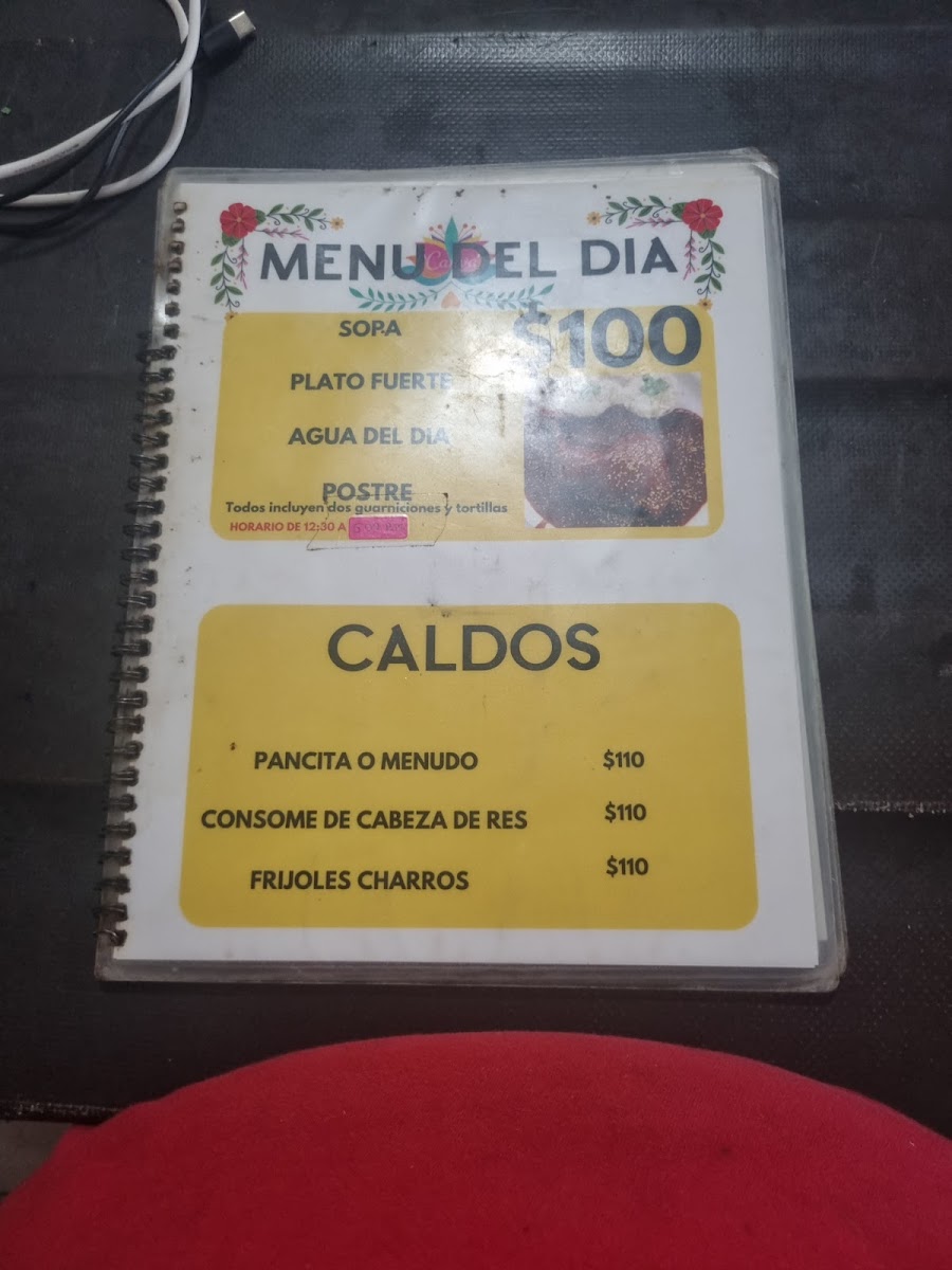 El Sazón Mexicano Menu - Image 3